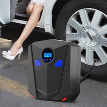 Load image into Gallery viewer, DC 12V 120W 150 PSI Car Air Compressor Inflatable Air Pump with Digital Display Auto Shut Off Gauge, DC 12V 120W 150 PSI
