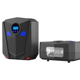 DC 12V 120W 150 PSI Car Air Compressor Inflatable Air Pump with Digital Display Auto Shut Off Gauge, DC 12V 120W 150 PSI