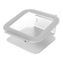 Load image into Gallery viewer, Height Adjustable Aluminum Alloy Laptop Cooling Stand 360 Rotation Ergonomic 10-17 inch Notebook Holder for MacBook Air Pro, 360 Rotation