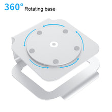 Load image into Gallery viewer, Height Adjustable Aluminum Alloy Laptop Cooling Stand 360 Rotation Ergonomic 10-17 inch Notebook Holder for MacBook Air Pro, 360 Rotation