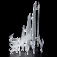 Load image into Gallery viewer, 10 PCS Plastic High Transparent Frame Holder, 3 inch, 4 inch, 5 inch, 6 inch, 7 inch, 8 inch, 9 inch, 10 inch, 11 inch