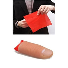 Load image into Gallery viewer, 5 PCS Rubber Finger Thumb Tip Scarf Disapper Stage Show Magic props