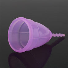 Load image into Gallery viewer, 3PCS Reusable Soft Cup Medical Grade Silicone Menstrual Cup, Large, Small