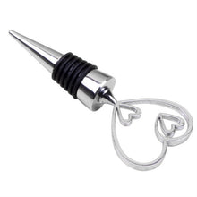 Load image into Gallery viewer, Metal Special Shape Wine Stopper, Starfish Red Bronze Shape, Starfish Silver Shape, Alphabet Red Bronze Shape, Alphabet Silver Shape, Heart to Heart Red Bronze Shape, Heart to Heart Silver Shape, Ring Shape, True Love Shape, Heart of Fujiro Shape      ...