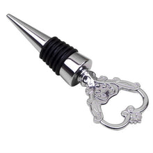 Load image into Gallery viewer, Metal Special Shape Wine Stopper, Starfish Red Bronze Shape, Starfish Silver Shape, Alphabet Red Bronze Shape, Alphabet Silver Shape, Heart to Heart Red Bronze Shape, Heart to Heart Silver Shape, Ring Shape, True Love Shape, Heart of Fujiro Shape      ...