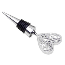 Load image into Gallery viewer, Metal Special Shape Wine Stopper, Starfish Red Bronze Shape, Starfish Silver Shape, Alphabet Red Bronze Shape, Alphabet Silver Shape, Heart to Heart Red Bronze Shape, Heart to Heart Silver Shape, Ring Shape, True Love Shape, Heart of Fujiro Shape      ...