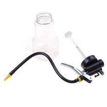 Load image into Gallery viewer, 250cc Transparent High Pressure Pump Oiler Lubrication Oil Can Plastic Machine Oiler Grease 245mm Length flex Gun, 245mm Length flex Gun