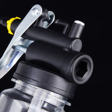 Load image into Gallery viewer, 250cc Transparent High Pressure Pump Oiler Lubrication Oil Can Plastic Machine Oiler Grease 245mm Length flex Gun, 245mm Length flex Gun