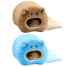 Load image into Gallery viewer, Cute Small Animal Cages Pet Rabbit Hamster House Bed Rat Qquirrel Guinea Winter Warm Hanging Cage Hamster Nest