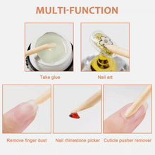 Load image into Gallery viewer, 3 PCS Manicure Orange Sticks Beauty Wood Sign Dead Skin Push Nails