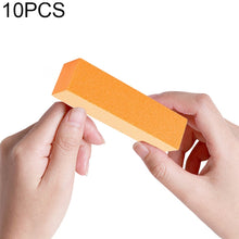 Load image into Gallery viewer, 10 PCS White Tofu Block Nail Polish Four Squares High Elastic Cotton Manicure Sand Block