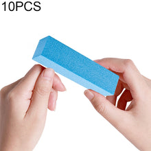 Load image into Gallery viewer, 10 PCS White Tofu Block Nail Polish Four Squares High Elastic Cotton Manicure Sand Block