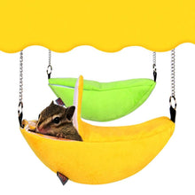 Load image into Gallery viewer, W4032 Hanging Swing Bed Banana Type Bed Small Nest Moon Bed for Small Animal