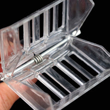 Load image into Gallery viewer, 2 PCS  Plastic Book Clip Type Bee King Cage Beekeeping Tool