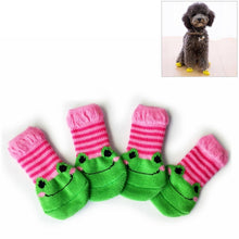 Load image into Gallery viewer, 4pcs /Set Cute Puppy Dogs Pet Knitted Anti-slip Socks, S, M, L