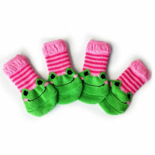 Load image into Gallery viewer, 4pcs /Set Cute Puppy Dogs Pet Knitted Anti-slip Socks, S, M, L