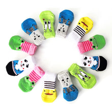 Load image into Gallery viewer, 4pcs /Set Cute Puppy Dogs Pet Knitted Anti-slip Socks, S, M, L