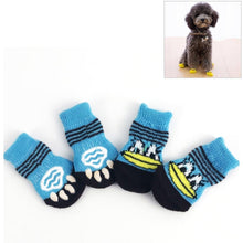 Load image into Gallery viewer, 4pcs /Set Cute Puppy Dogs Pet Knitted Anti-slip Socks, S, M, L
