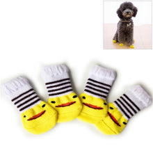Load image into Gallery viewer, 4pcs /Set Cute Puppy Dogs Pet Knitted Anti-slip Socks, S, M, L