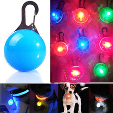 Load image into Gallery viewer, LED Flashlight Dog Cat Collar Glowing Pendant Luminous Bright Decoration Collars
