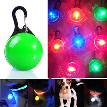 Load image into Gallery viewer, LED Flashlight Dog Cat Collar Glowing Pendant Luminous Bright Decoration Collars
