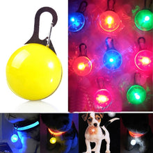 Load image into Gallery viewer, LED Flashlight Dog Cat Collar Glowing Pendant Luminous Bright Decoration Collars