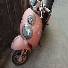 Load image into Gallery viewer, Alarm Disc Lock Security Anti Thief Motorbike Wheel Disc Brake Spring Cable
