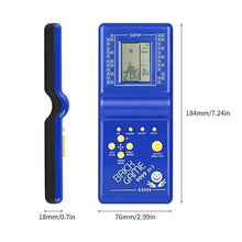Load image into Gallery viewer, Classic Tetris Brick Game Handheld Game Console, Bulit-in 7 Kinds Games, Random Color Delivery, Brick Game Handheld Game