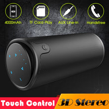 Load image into Gallery viewer, ZEALOT S8 3D Stereo Bluetooth Speaker Wireless Subwoofer Column Portable Touch Control AUX TF Card Playback Handsfree with Mic