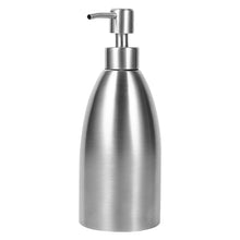 Load image into Gallery viewer, 500ml Stainless Steel Soap Dispenser Kitchen Bathroom Shampoo Box Detergent Bottle, 500ml Soap Dispenser