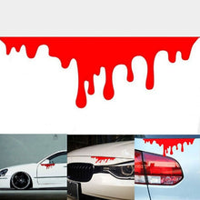 Load image into Gallery viewer, Cool Car Stickers Red Blood DIY Vehicle Body Emblem Badge Car Styling Sticker Car-covers, Red Blood