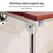 Load image into Gallery viewer, Wood Folding Wall Mounted Relaxation Shower Chair Solid Seat, Folding Solid Chair