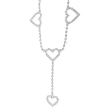 Load image into Gallery viewer, Vintage Heart Waist Chain Sexy Rhinestone Belts, Length: 120cm