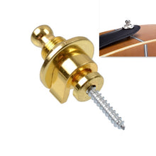 Load image into Gallery viewer, Metal Universal Guitar Strap Buckle Strap Nail Anti-off Guitar Tail Nail