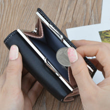 Load image into Gallery viewer, Simple Mini Vintage Flowers Short Women's Folding Wallet Coin Purse