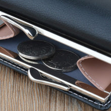 Load image into Gallery viewer, Simple Mini Vintage Flowers Short Women's Folding Wallet Coin Purse