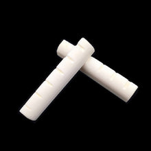 Load image into Gallery viewer, Guitar String Pillow Upper and Lower Ox Bone Pillow Bridge Guitar Accessories, Guitar String