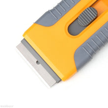 Load image into Gallery viewer, 3 PCS Plastic Handle Razor Architectural Glass Remover Blade, Plastic Handle Razor