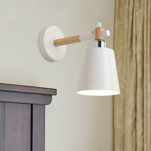 Load image into Gallery viewer, Staircase Aisle Bedside Bedroom Wall Lamp Creative Simple Background Restaurant Oblique Barrel Light, AC 220V, White, Black, Green, Pink, Blue
