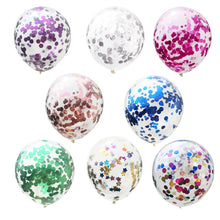 Load image into Gallery viewer, 10 PCS 12 Inch Confetti Balloons Wedding Decoration Happy Birthday Party Latex Balloon