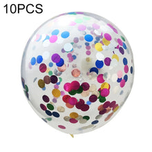 Load image into Gallery viewer, 10 PCS 12 Inch Confetti Balloons Wedding Decoration Happy Birthday Party Latex Balloon