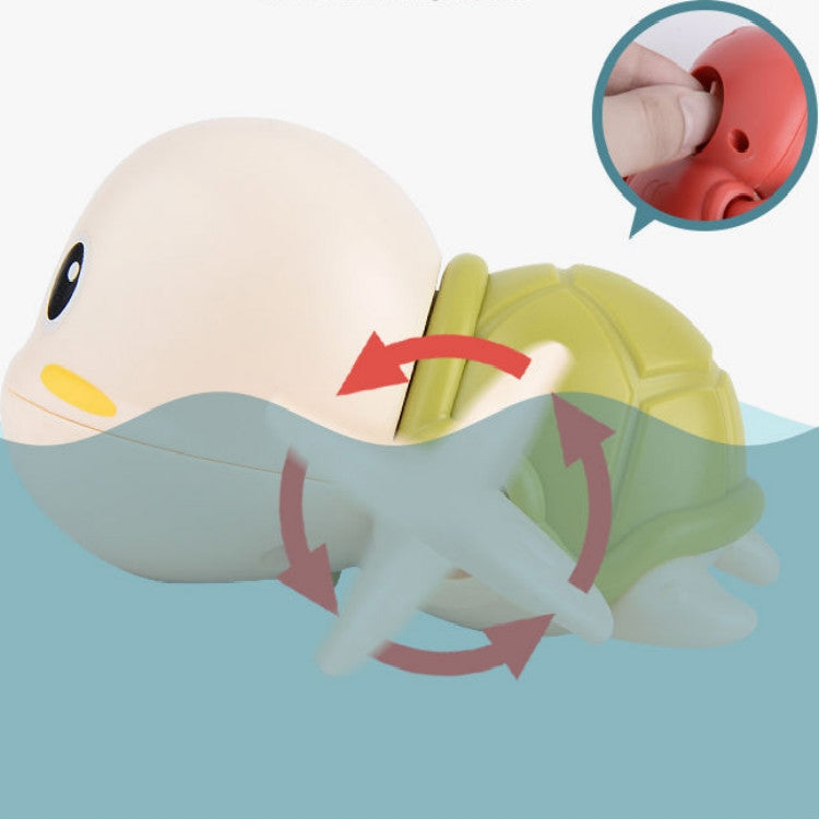 3 PCS Children Summer Bathroom Splashing Cartoon Turtle Toy