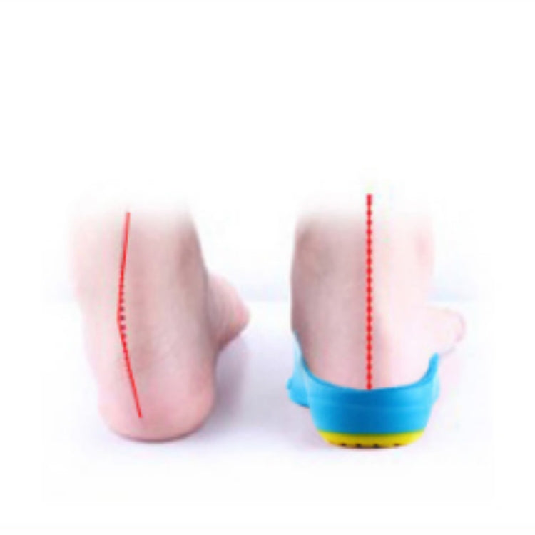PU Breathable Children Flat Feet Eight-foot Orthopedic Insoles