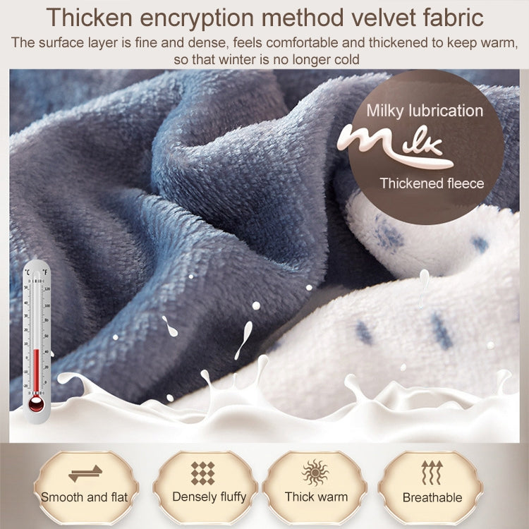 Winter Sofa Blanket Double Thick Cashmere Coral Fleece Ofice Nap Blanket, 1.5x2m, 2x2.3m