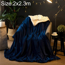 Load image into Gallery viewer, Winter Sofa Blanket Double Thick Cashmere Coral Fleece Ofice Nap Blanket, 1.5x2m, 2x2.3m