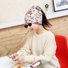 Load image into Gallery viewer, Autumn and Winter Ladies Cotton Flower Print Hat Windproof Warm Beanie