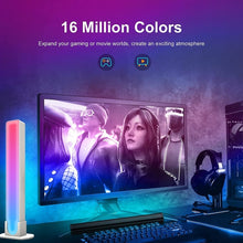 Load image into Gallery viewer, 2pcs/box RGB Desktop Background Music Rhythm Pickup Ambient Light, Bluetooth, WiFi