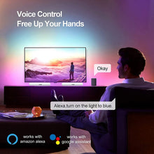 Load image into Gallery viewer, 2pcs/box RGB Desktop Background Music Rhythm Pickup Ambient Light, Bluetooth, WiFi