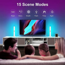 Load image into Gallery viewer, 2pcs/box RGB Desktop Background Music Rhythm Pickup Ambient Light, Bluetooth, WiFi