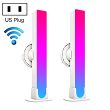 Load image into Gallery viewer, 2pcs/box RGB Desktop Background Music Rhythm Pickup Ambient Light, Bluetooth, WiFi